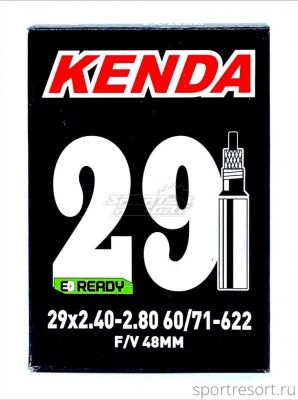 Велокамера Kenda 29x2.40-2.80 (60/71-622) F/V-48mm PLUS
