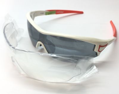 Велосипедные очки Catlike D'Lux Fotocromatica Plus White/Orange 061501022M