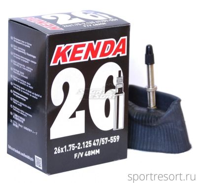 Велокамера Kenda 26x1.75-2.125 (47/57-559) F/V-48mm