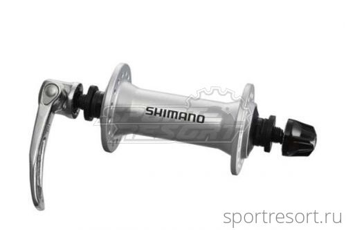 Втулка передняя Shimano HB-RM70 (36H, серебро)