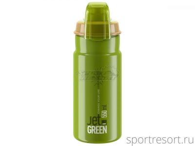 Фляга Elite JET GREEN Plus 550 ml зеленая EL0201101