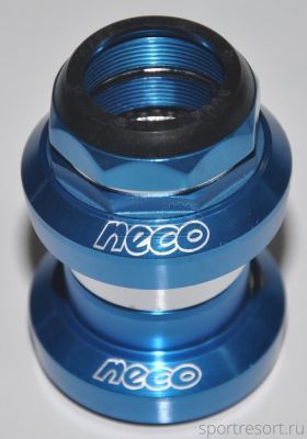 Рулевая колонка Neco H861NW (1-1/8", резьба) Blue