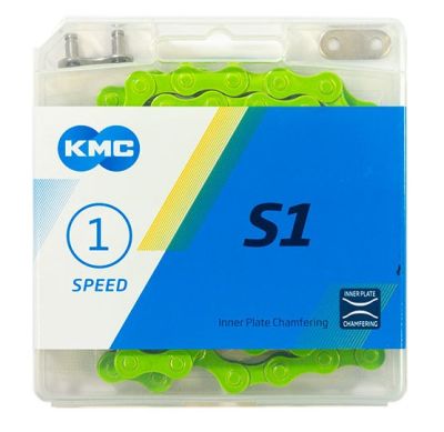 Цепь KMC S-1 (1ск,112зв) Green