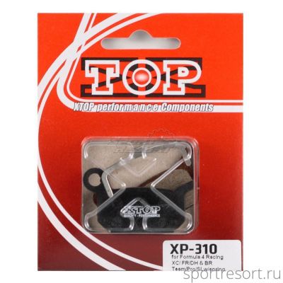Тормозные колодки X-Top Organic Pads XP-310 Formula 4 Racing XC/ FR/DH & BR Team/Pro/SL