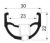 Обод Remerx Jumbo 26" (559x23mm) 36H Обод Remerx Jumbo 26" (559x23mm) 36H