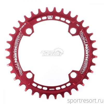 Звезда Colt Bikes North Narrow-Wide v2 BCD104 32T Red