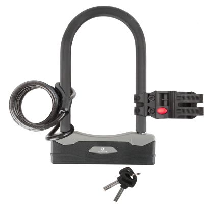 Велозамок M-WAVE B & S shackle U-lock с ключом 5-234025