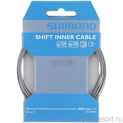 Трос переключателя Shimano 1.2x3000 мм