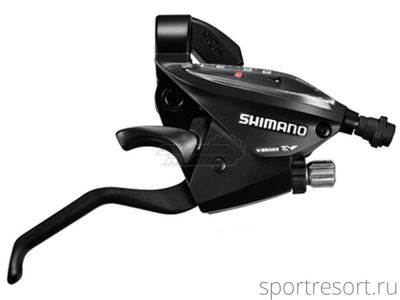 Ручка Dual Control Shimano Tourney ST-EF510 (7ск, черная)