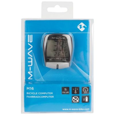 Велокомпьютер M-Wave M16 bicycle computer 244733