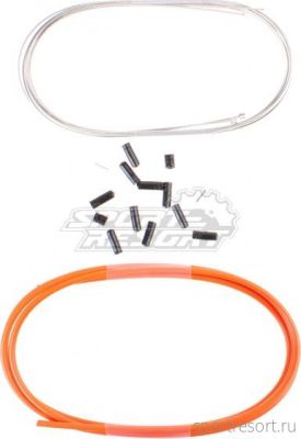 Набор для переключения ELVEDES Basic Gear Cable Kit Orange