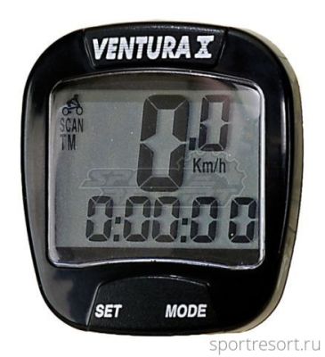 Велокомпьютер Ventura X Cycling Computer Black 244550