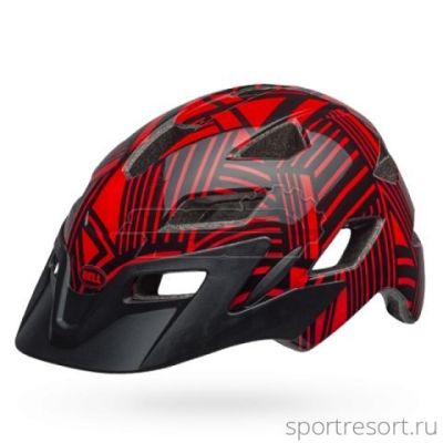 Велошлем Bell SIDETRACK YOUTH Gloss Red/Black Seeker (50-57 см) BE7088377