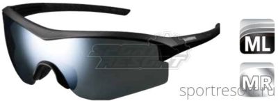Велосипедные очки Shimano SPARK Black Matte ECESPRK1MRML