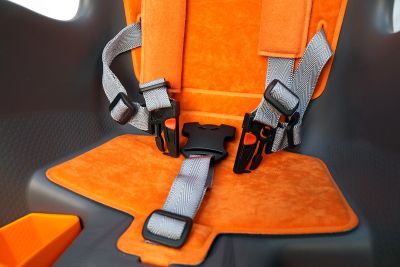 Велокресло Polisport Bilby RS FF Grey/Orange PLS8632500002