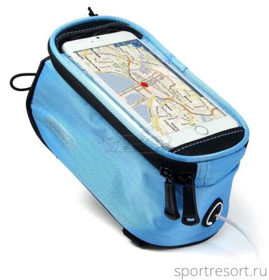 Велосумка на раму Roswheel Phone Bag (Medium) Blue 495m-cb5