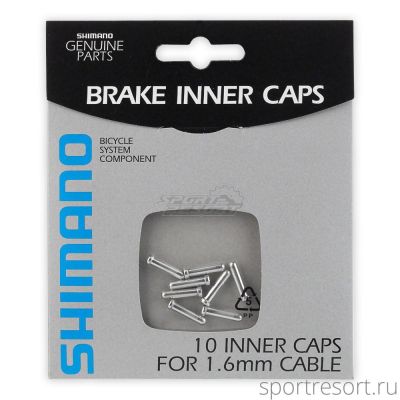 Концевик троса тормоза Shimano Brake Inner Caps (10шт)
