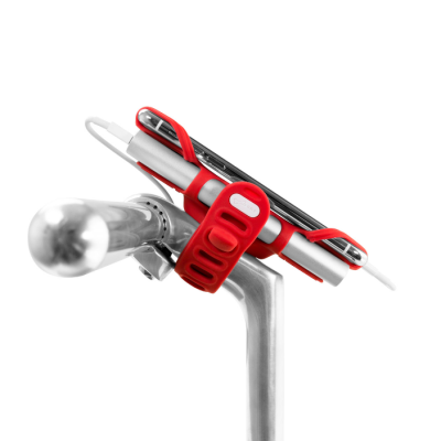 Крепеж для смартфона на руль BONE BIKE TIE PRO PACK Red 07-181211