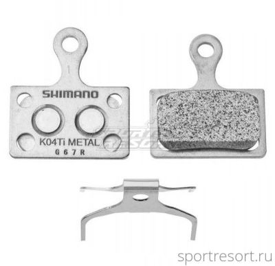 Тормозные колодки Shimano K04Ti Metall Pads