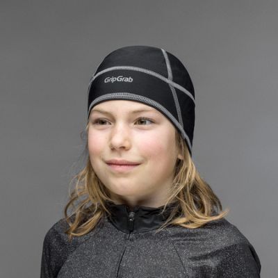 Шапка GripGrab Skull Cap Junior One Size Black 5007