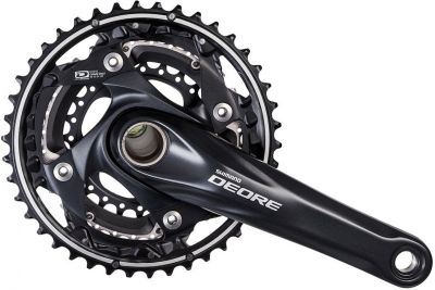 Система Shimano Deore FC-M610 10ск (42/32/24T, 175mm, черный)