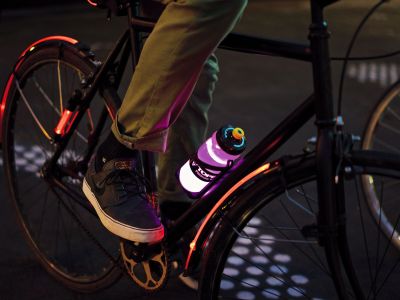 Флягодержатель TOPEAK iGLOWCAGE B с подсветкой TIG-CB01