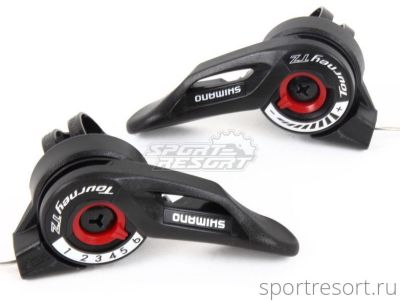 Шифтеры Shimano Tourney SL-TZ500 (3x6ск, Frict)