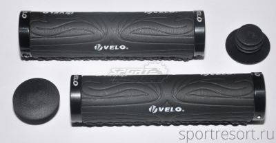 Грипсы Velo VLG-851-AD3-G2 кожа