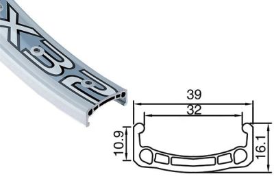 Обод Alexrims DX32 26" (559x32mm) 32H