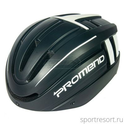 Велосипедный шлем Promend TK-12H15 BLK/WTH (57-62см) TK-12H15BW-L