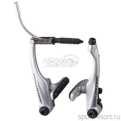 Тормоз Shimano Deore BR-M590 передний (серебро)