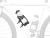 Хомуты для флягодержателя TOPEAK Versamount (пара) TVM01