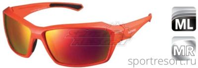 Спортивные очки Shimano PULSAR Red Orange ECEPLSR1MLD