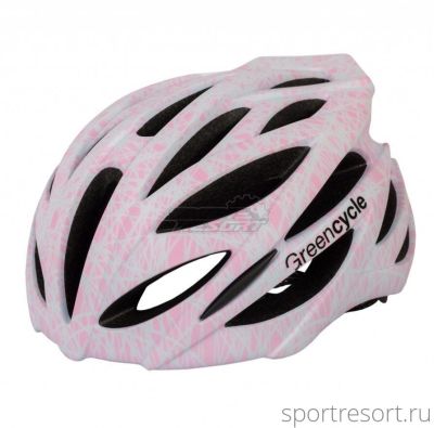 Велосипедный шлем Green Cycle Alleycat розовый L (58-61cm) HEL-67-85