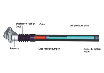 Штырь с амортизацией Kind Shock KSP-900 (27.2mm)