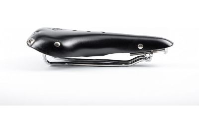 Седло Bear Bike OT-001 Черное Кожа