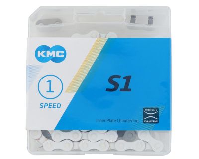 Цепь KMC S-1 (1ск,112зв) White