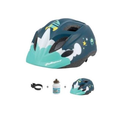 Велошлем Polisport Spaceship XS (48-52) Premium Pack (с флягой и держателем) PLS8740800002