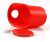 Крепеж на стену для шлема и мелочей Cycloc Loop Red LPORN