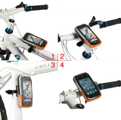 Чехол для смартфона на руль Roswheel Bicycle Phone Smart Bag (Large) 363 L