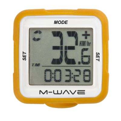 Велокомпьютер M-Wave XIV Silicon Orange 5-244718