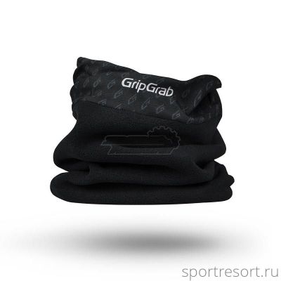 Универсальная повязка GripGrab Thermal Fleece Neck Warmer Black 5027