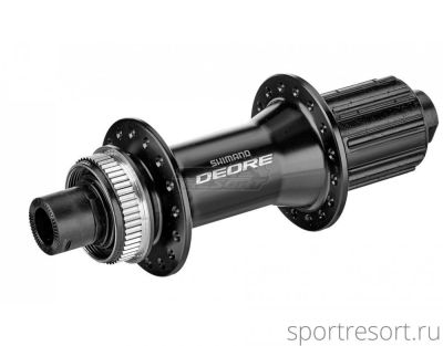 Втулка задняя Shimano Deore FH-M6010-B (32H, 148x12mm, черная)