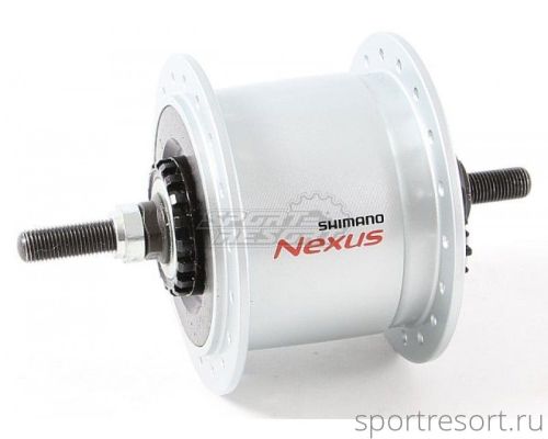 Динамо-втулка Shimano DH-С6000-3R (36H, под роллер, серебро) без упаковки