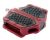 Педали Shimano PD-EF205 Urban Flat Pedals Red Педали Shimano PD-EF205 Urban Flat Pedals Red