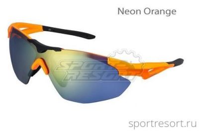 Велосипедные очки Shimano S40R-L неон оранжевый ECES40RLNDL