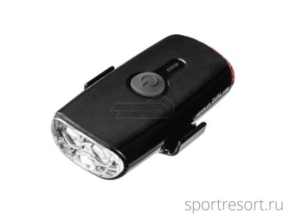 Фонарь 2 IN 1 TOPEAK HEADLUX DUAL 140Lm/10Lm Black TMS090B