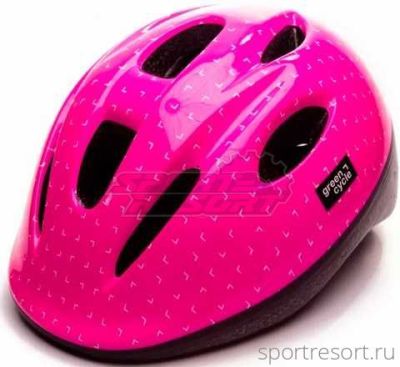 Велосипедный шлем Green Cycle Mia розовый (50-54см) HEL-08-02