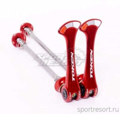 Эксцентрики Token TK224 MTB Shark Tail 100/135mm Red