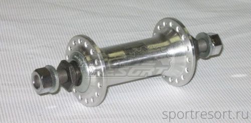 Втулка передняя Shimano HB-RM40 (36H, гайки, серебро)